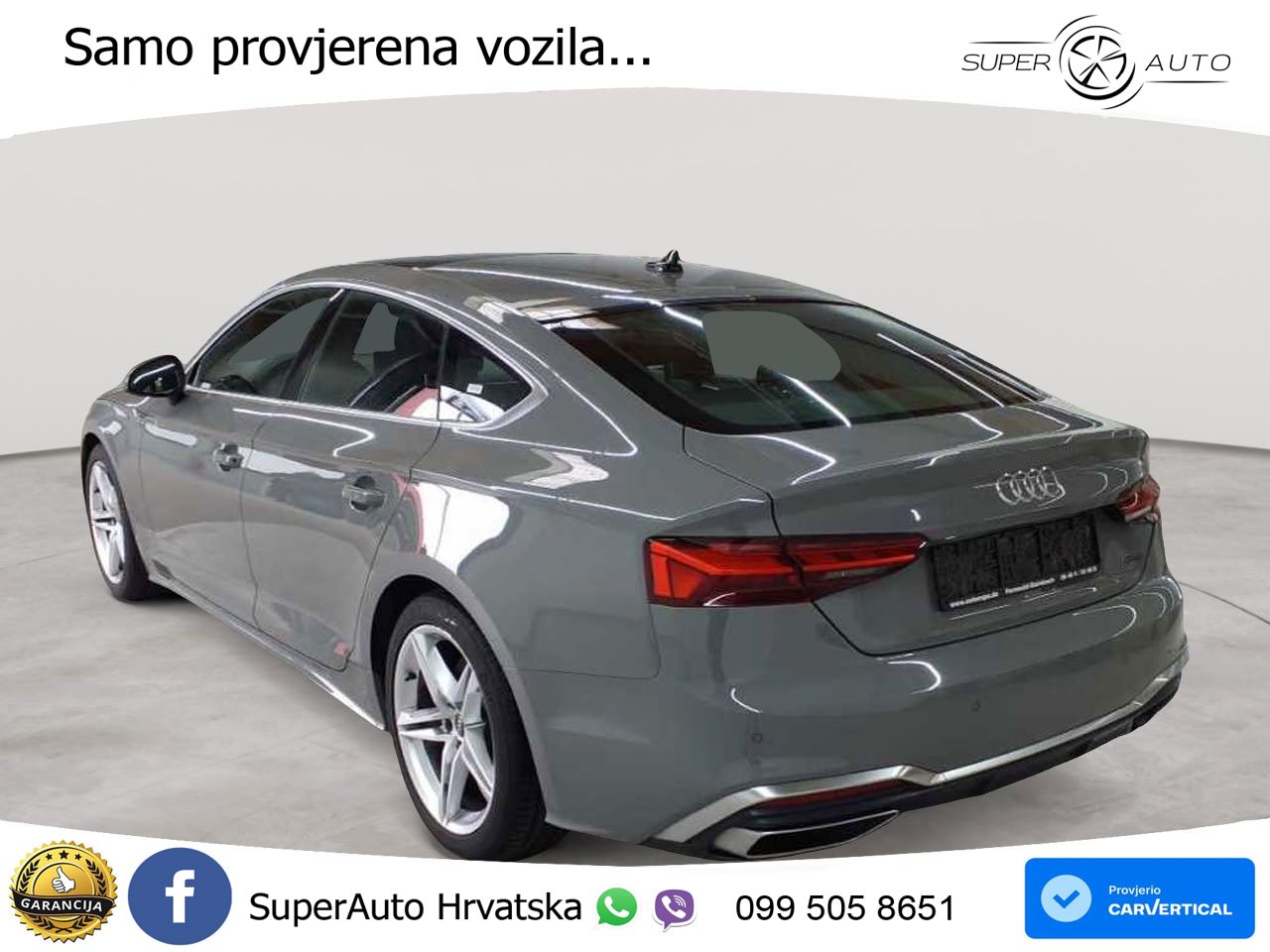 Audi A5 Sportback 45 TFSI (265 KS) quattro S tronic S line