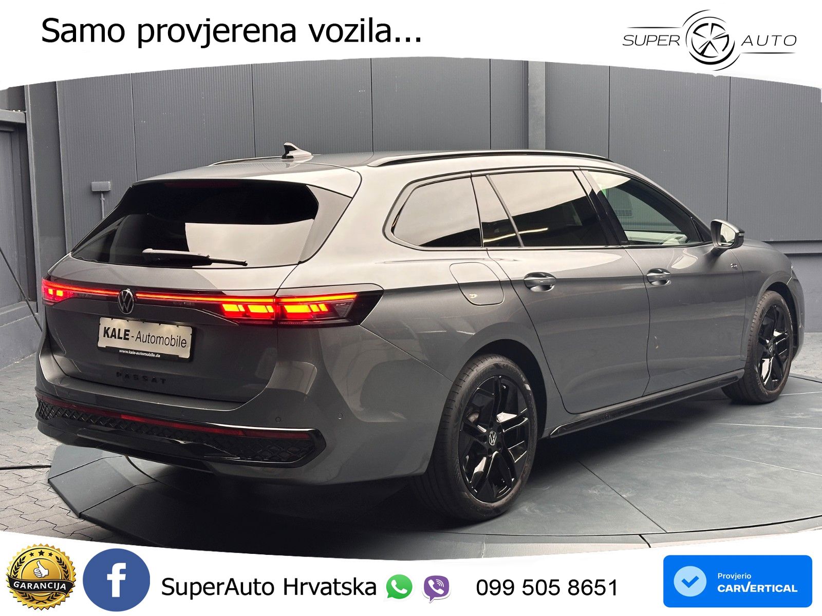 Volkswagen Passat Variant 2.0 TDI (193 KS) 4MOTION DSG R-Line LED+GR SJED+ACC