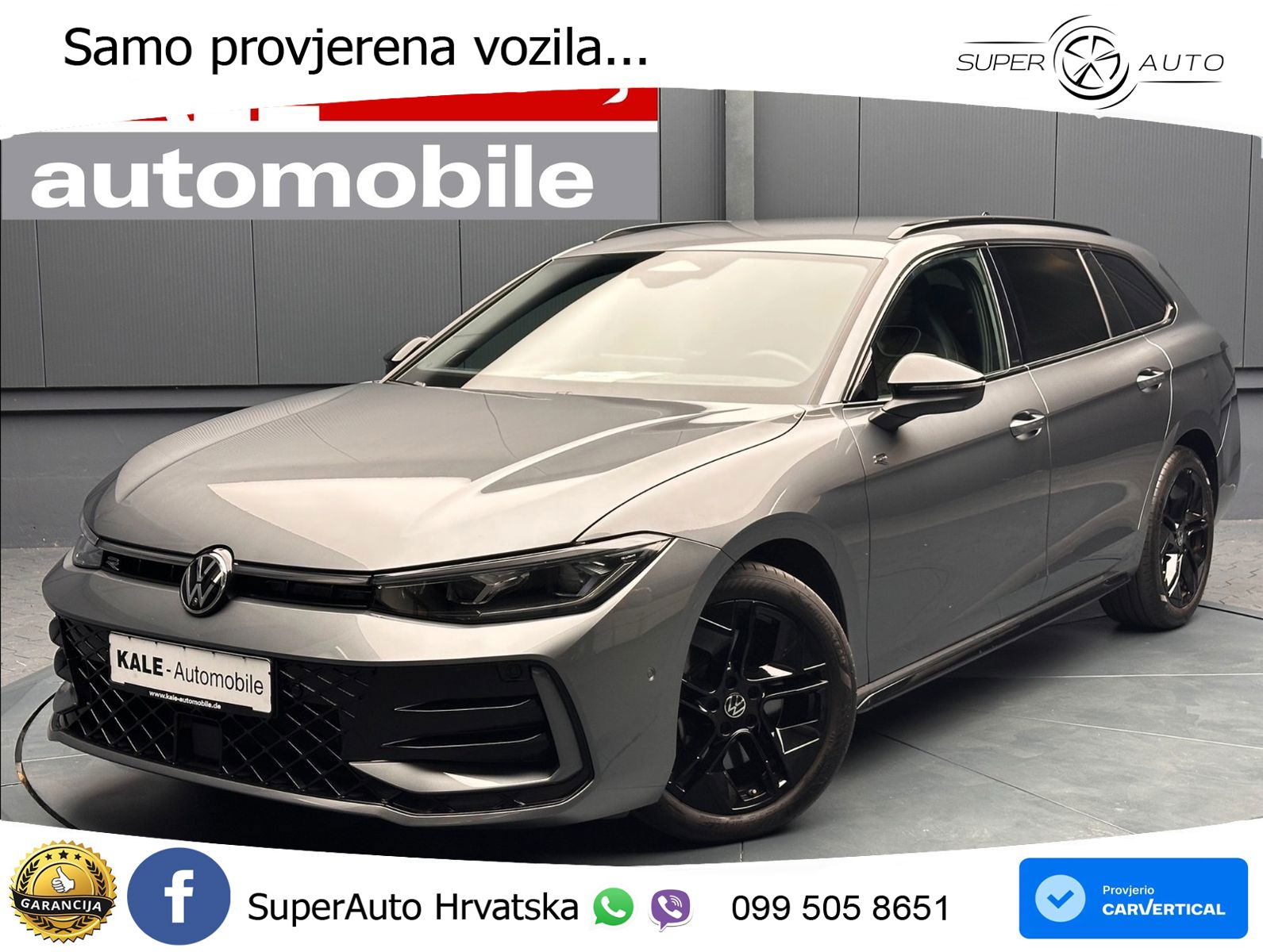 Volkswagen Passat Variant 2.0 TDI (193 KS) 4MOTION DSG R-Line LED+GR SJED+ACC