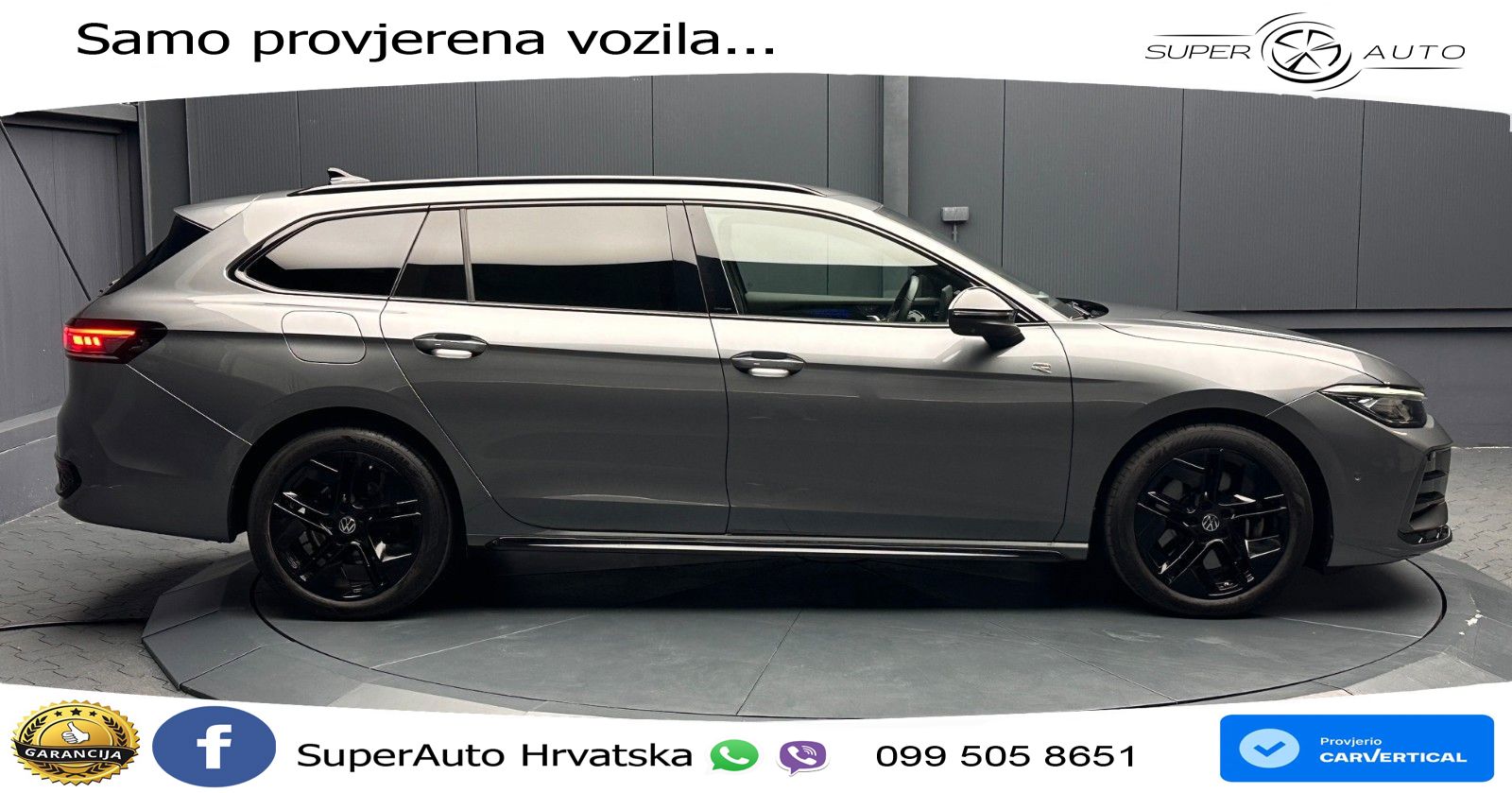 Volkswagen Passat Variant 2.0 TDI (193 KS) 4MOTION DSG R-Line LED+GR SJED+ACC