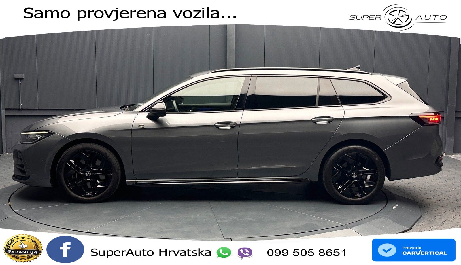 Volkswagen Passat Variant 2.0 TDI (193 KS) 4MOTION DSG R-Line LED+GR SJED+ACC