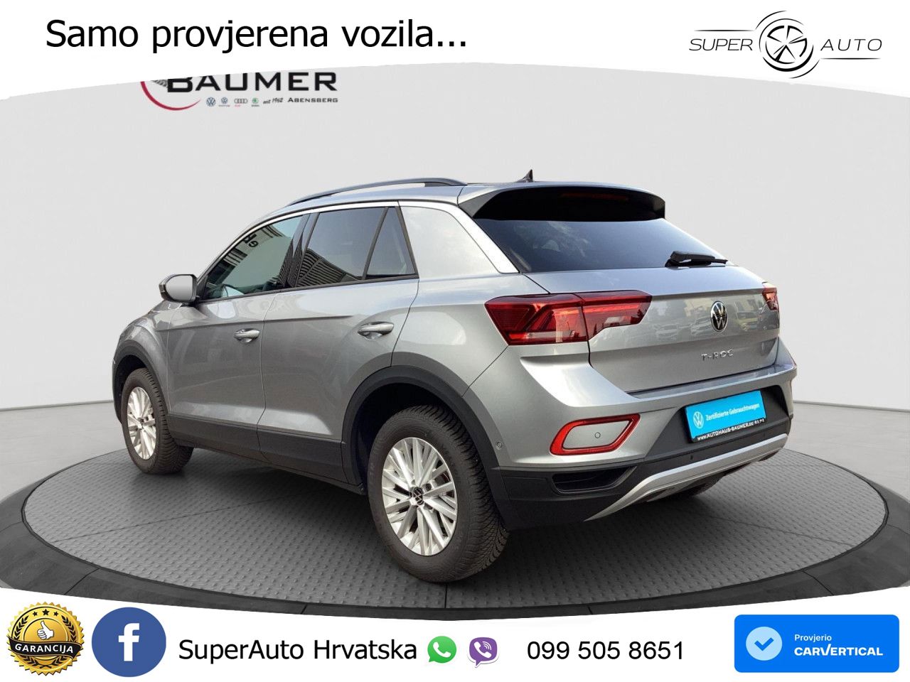 Volkswagen T-Roc I 1.5 TSI (150 KS) DSG LED+GR SJED+ACC