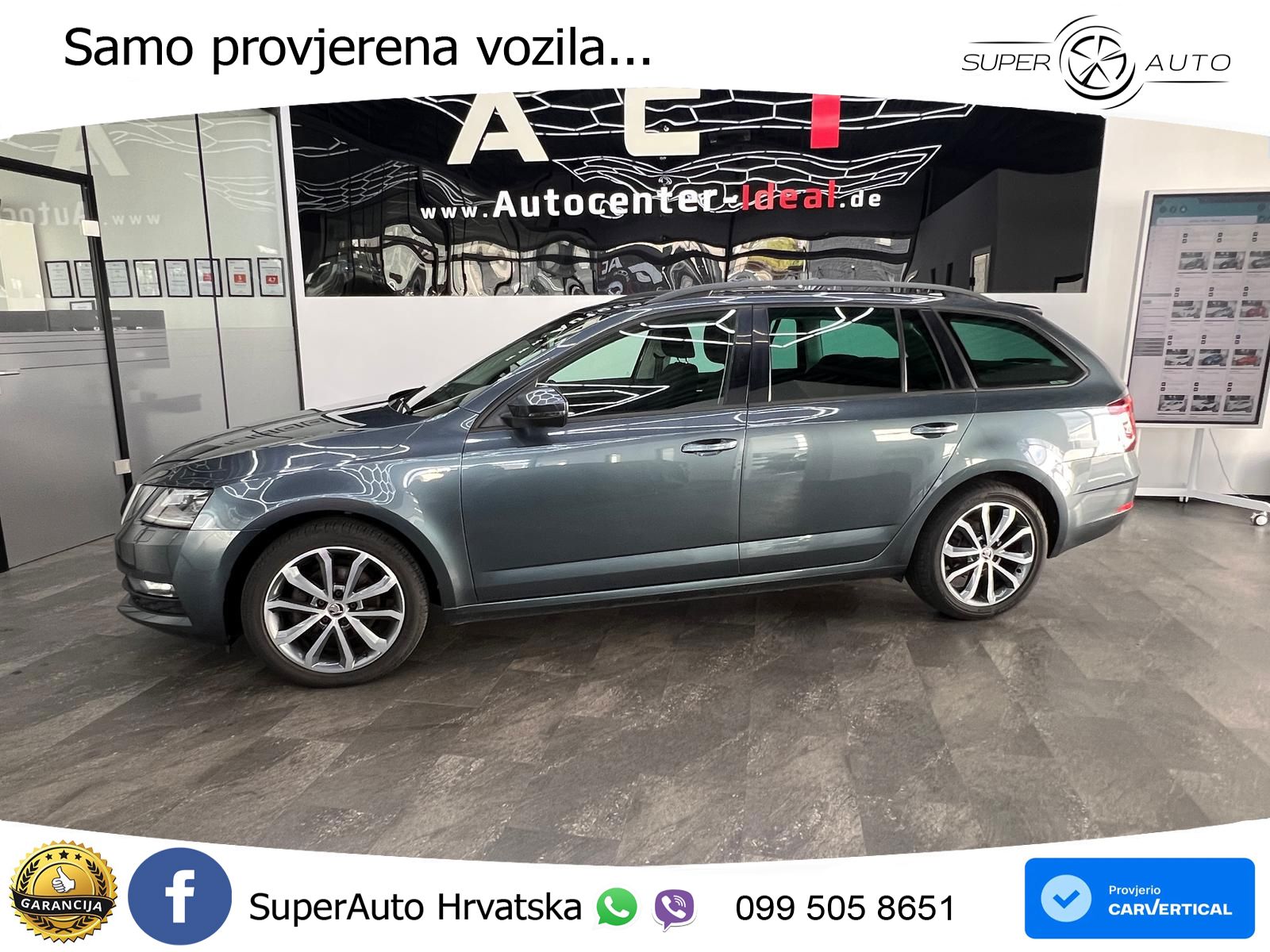 Škoda Octavia Combi 2.0 TDI (150 KS) DSG