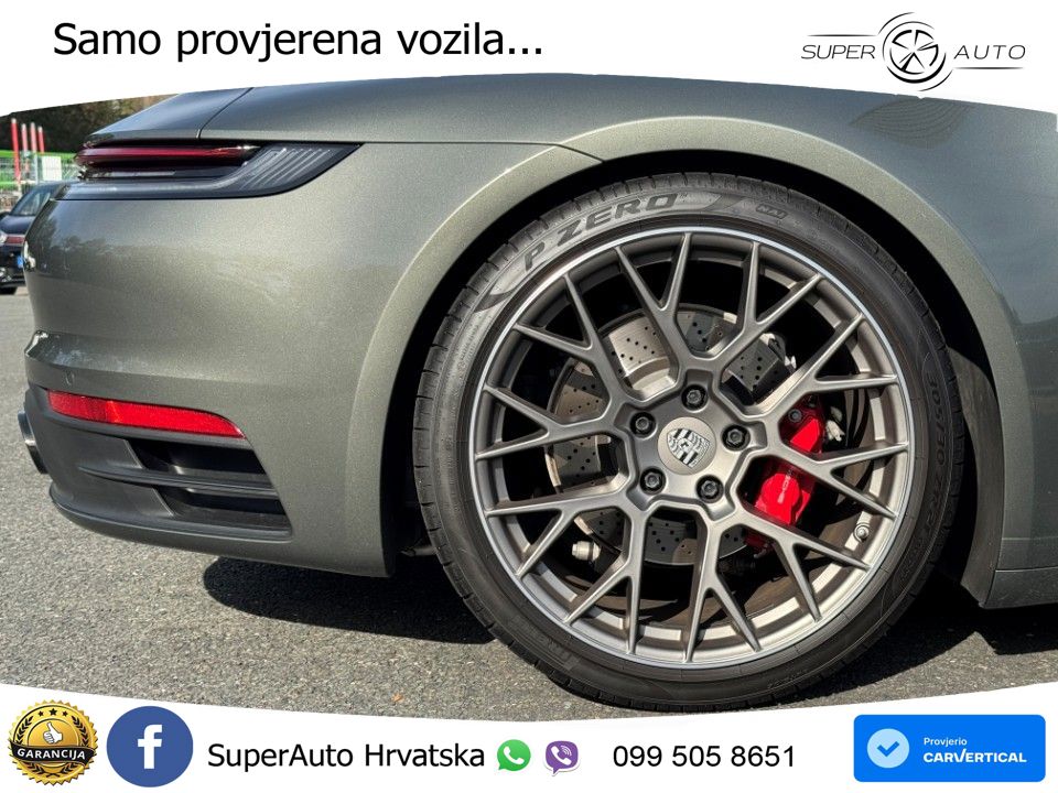 Porsche 911 Carrera 4S 3.0 (450 KS) PDK MATRIX+GR SJED+KAM