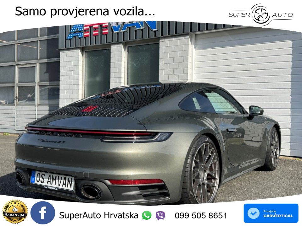 Porsche 911 Carrera 4S 3.0 (450 KS) PDK MATRIX+GR SJED+KAM