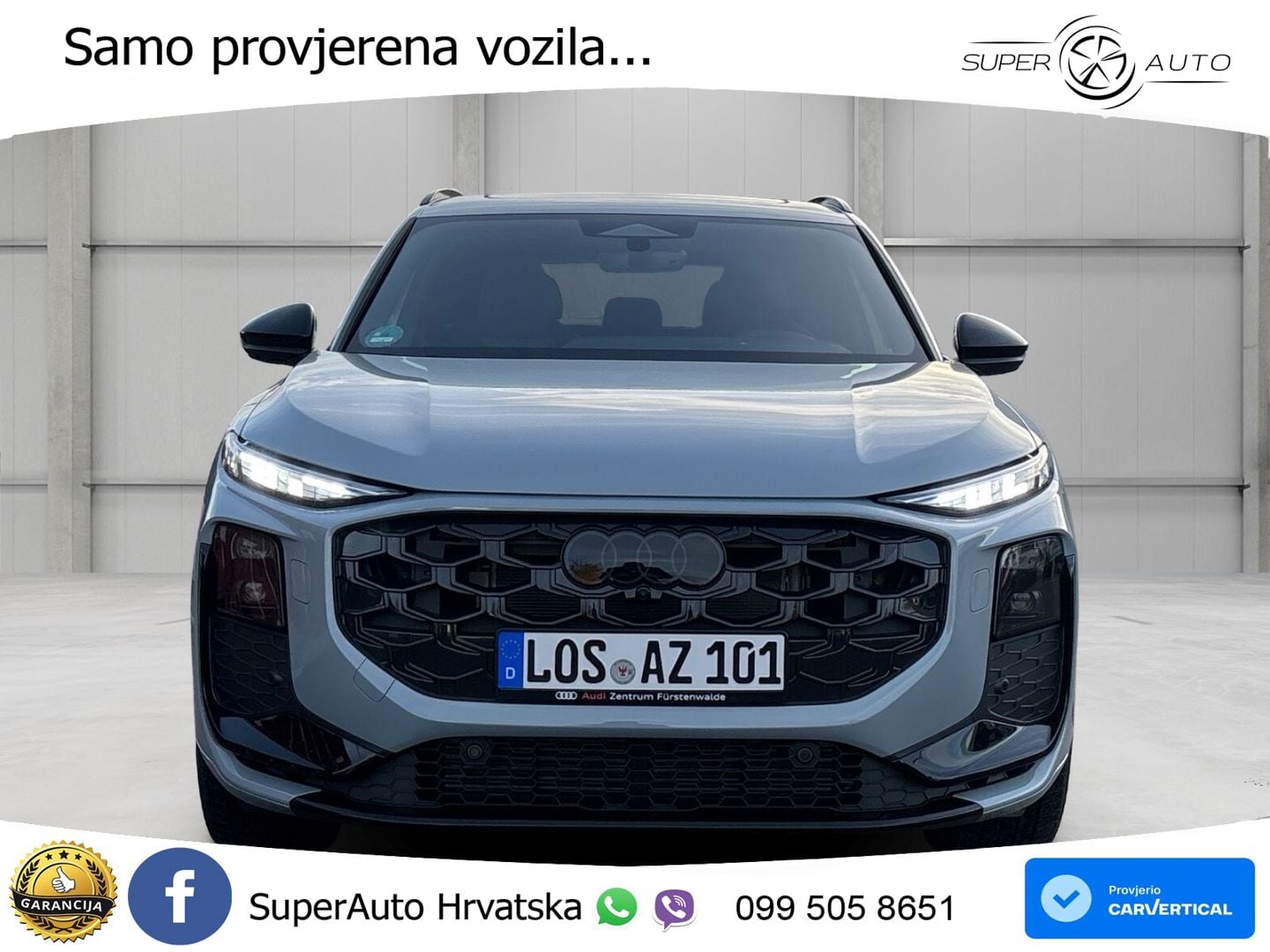 Audi Q3 2.0 TFSI (265 KS) quattro S tronic MATRIX+GR SJED+KAM