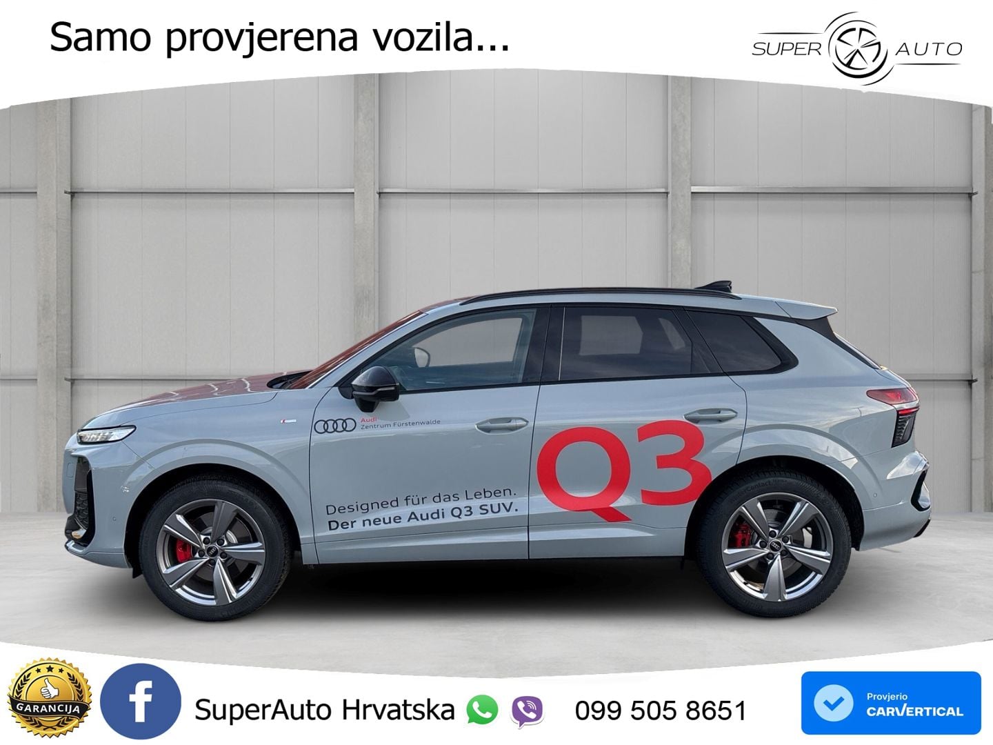 Audi Q3 2.0 TFSI (265 KS) quattro S tronic MATRIX+GR SJED+KAM