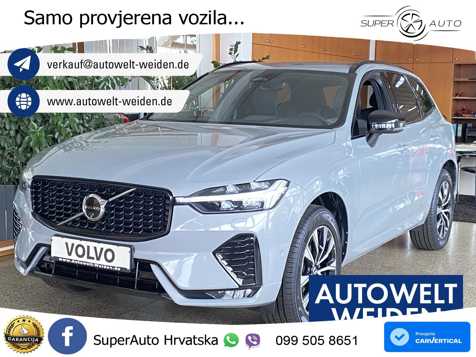 Volvo XC60 B4 Diesel AWD Geartronic LED+GR SJED+ACC