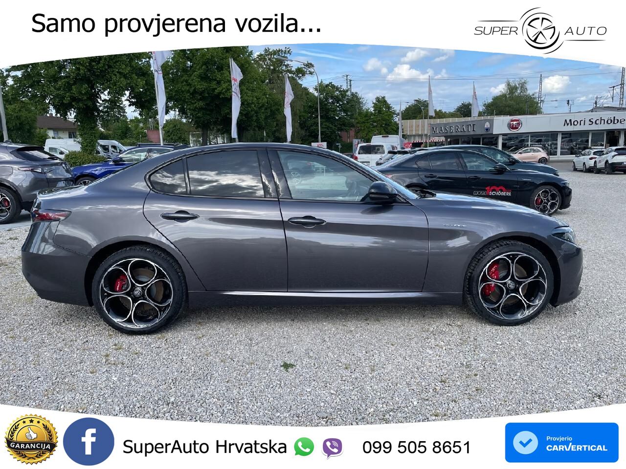 Alfa Romeo Giulia 2.0 Turbo (280 KS) Q4 Automatic LED+GR SJED+ACC