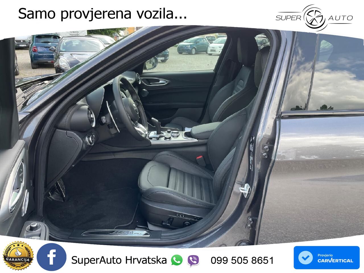 Alfa Romeo Giulia 2.0 Turbo (280 KS) Q4 Automatic LED+GR SJED+ACC