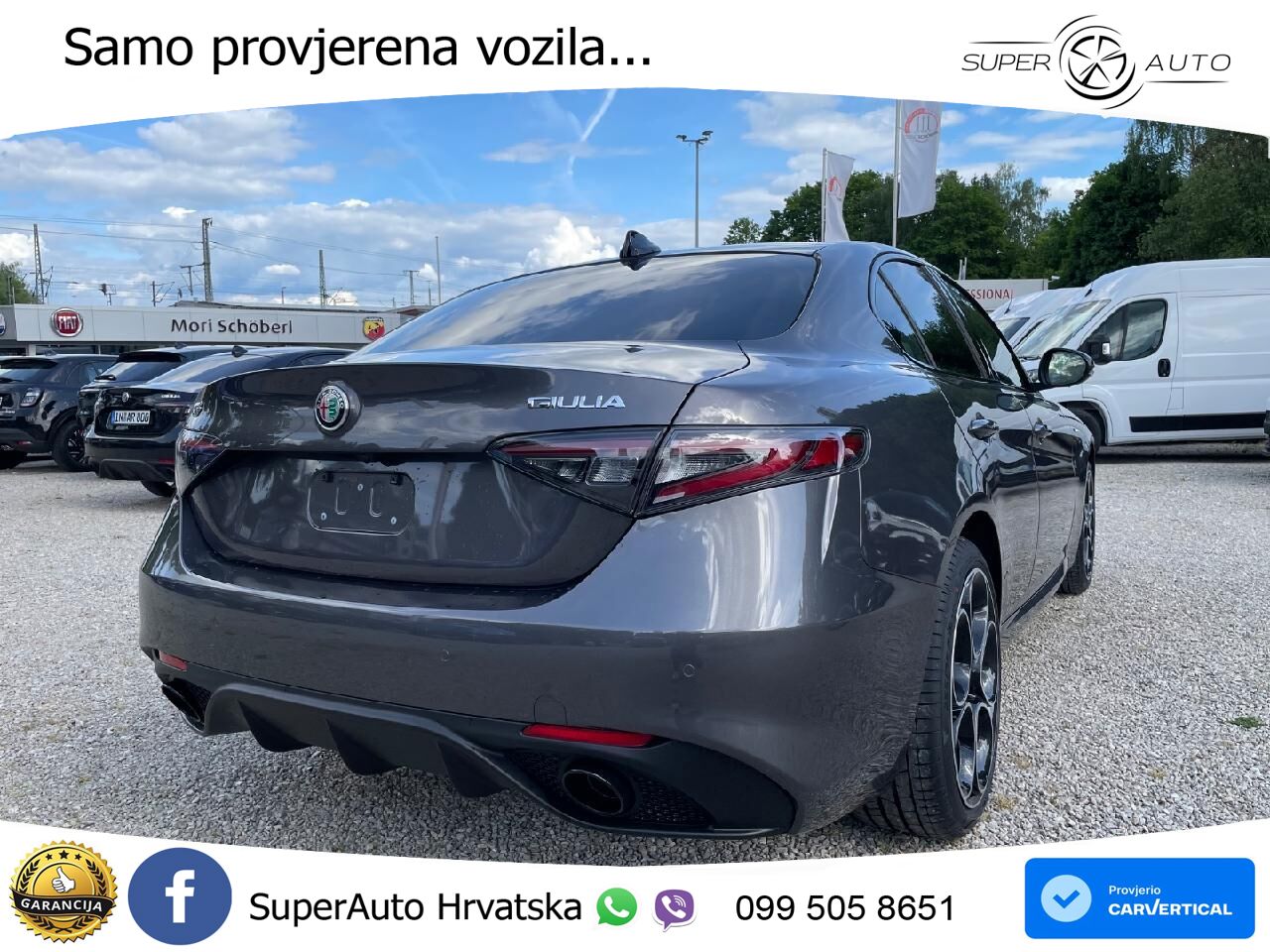 Alfa Romeo Giulia 2.0 Turbo (280 KS) Q4 Automatic LED+GR SJED+ACC
