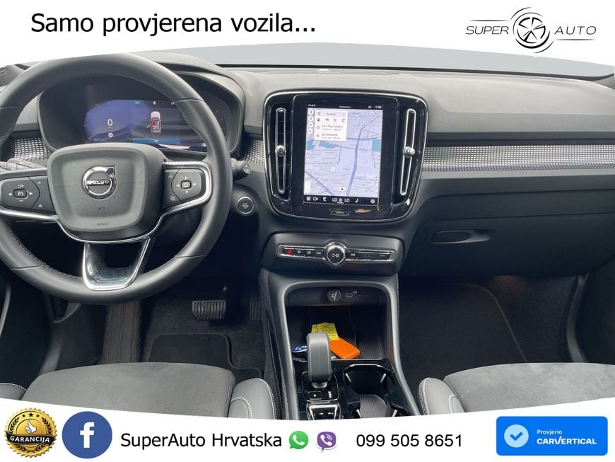 Volvo XC40 2.0 B3 163 KS Automatic LED+GR SJED+ACC