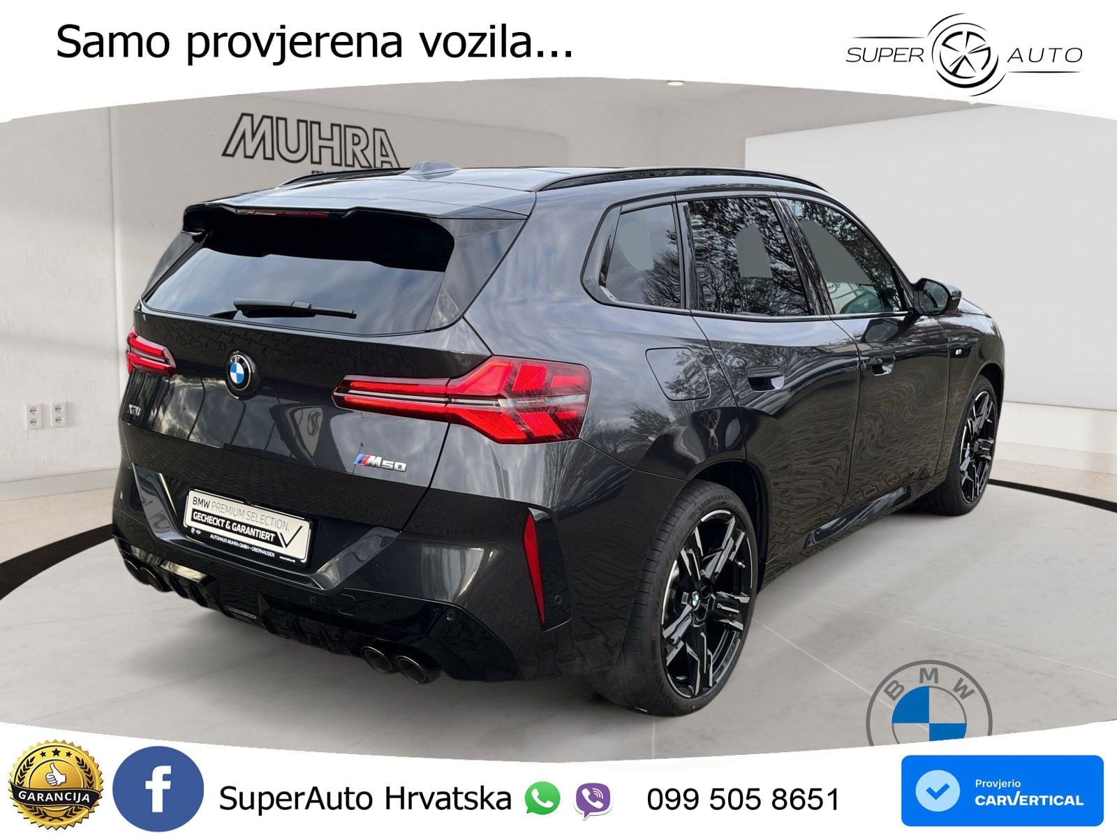 BMW X3 M50 xDrive Steptronic M Sport ACC+HEAD+GR SJED+360+PANO
