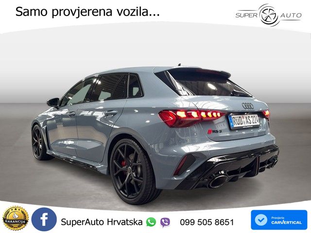 Audi RS3 Sedan 2.5 TFSI (400 KS) quattro S tronic LED+GR SJED+ACC