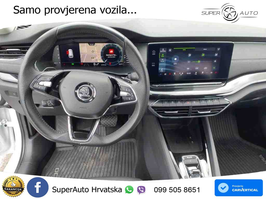 Škoda Octavia Combi 2.0 TSI (190 KS) 4x4 DSG LED+GR SJED+ACC
