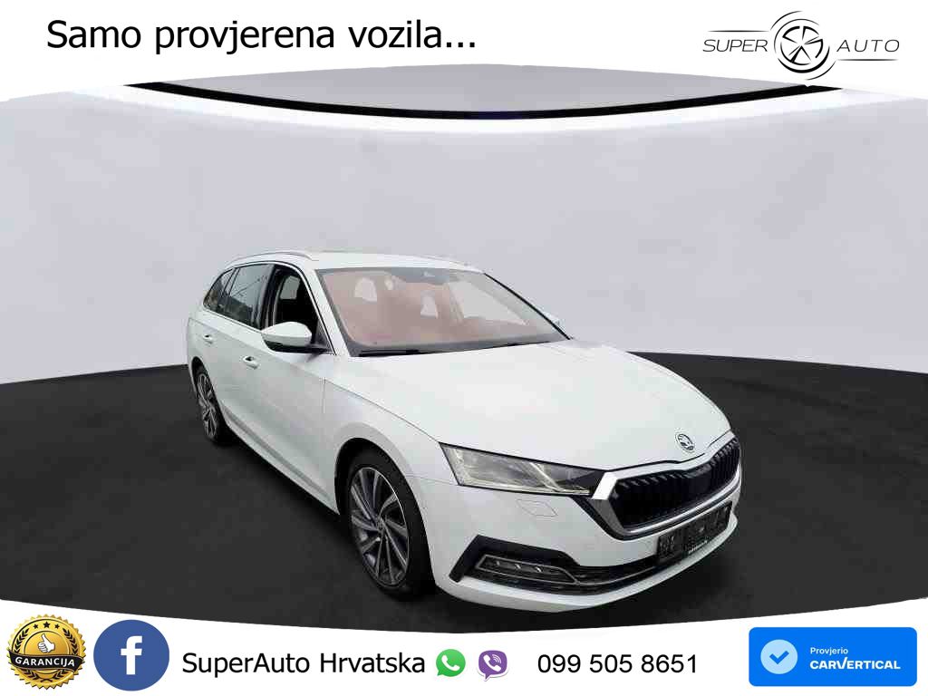 Škoda Octavia Combi 2.0 TSI (190 KS) 4x4 DSG LED+GR SJED+ACC