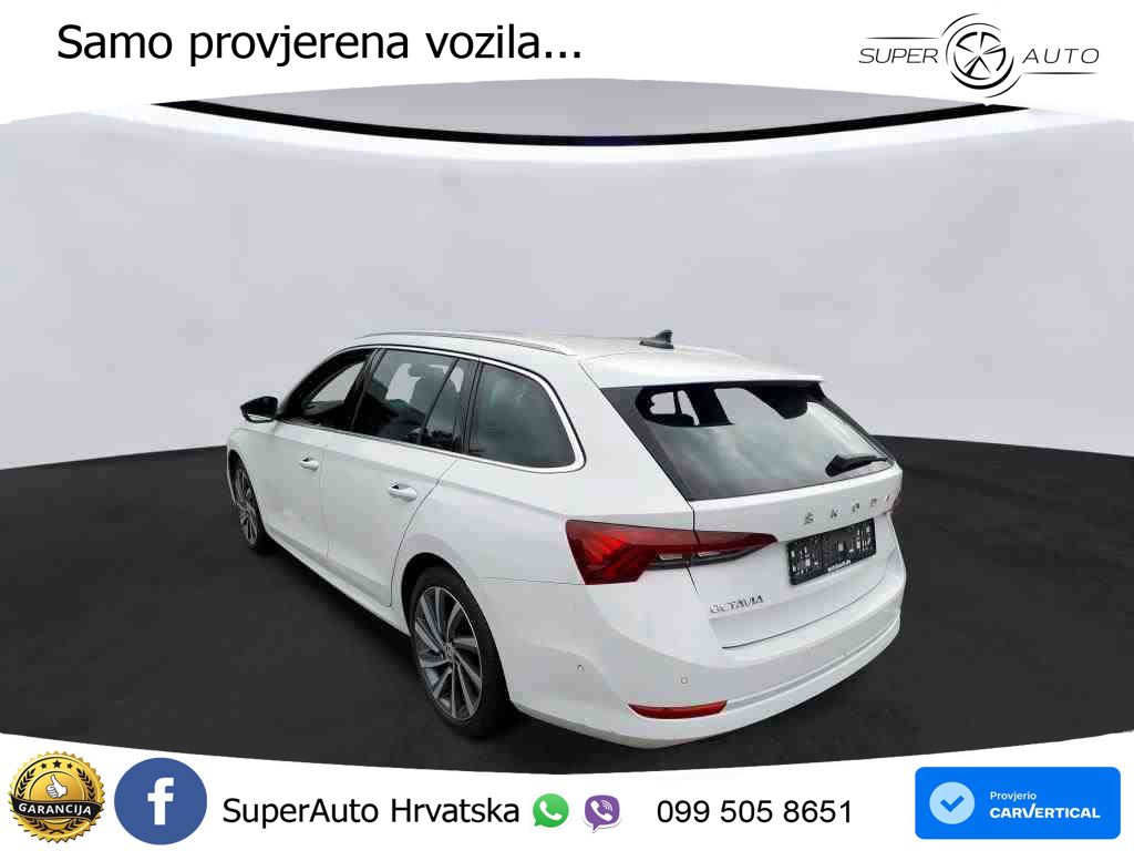 Škoda Octavia Combi 2.0 TSI (190 KS) 4x4 DSG LED+GR SJED+ACC