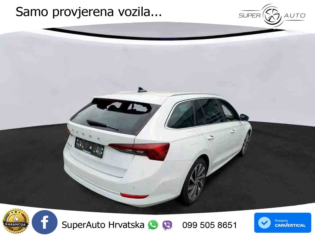 Škoda Octavia Combi 2.0 TSI (190 KS) 4x4 DSG LED+GR SJED+ACC