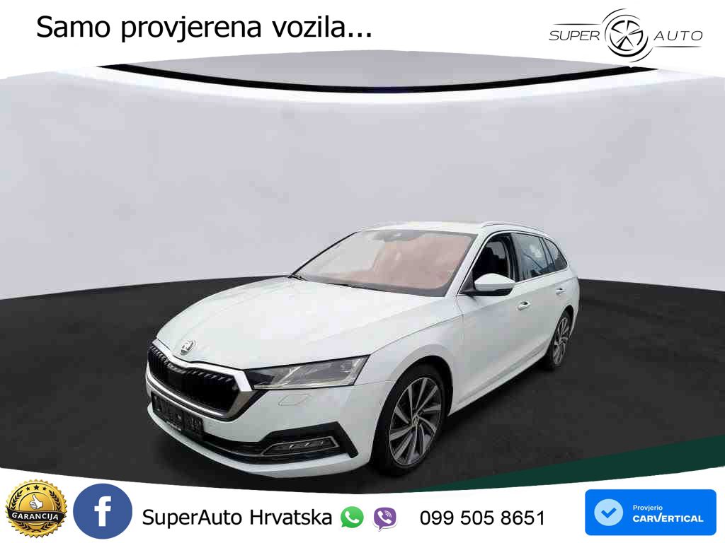 Škoda Octavia Combi 2.0 TSI (190 KS) 4x4 DSG LED+GR SJED+ACC