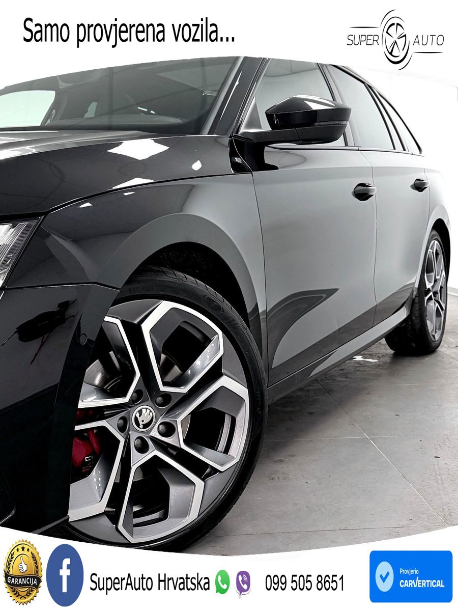 Škoda Octavia Combi RS 2.0 TDI (200 KS) 4x4 DSG LED+GR SJED+ACC