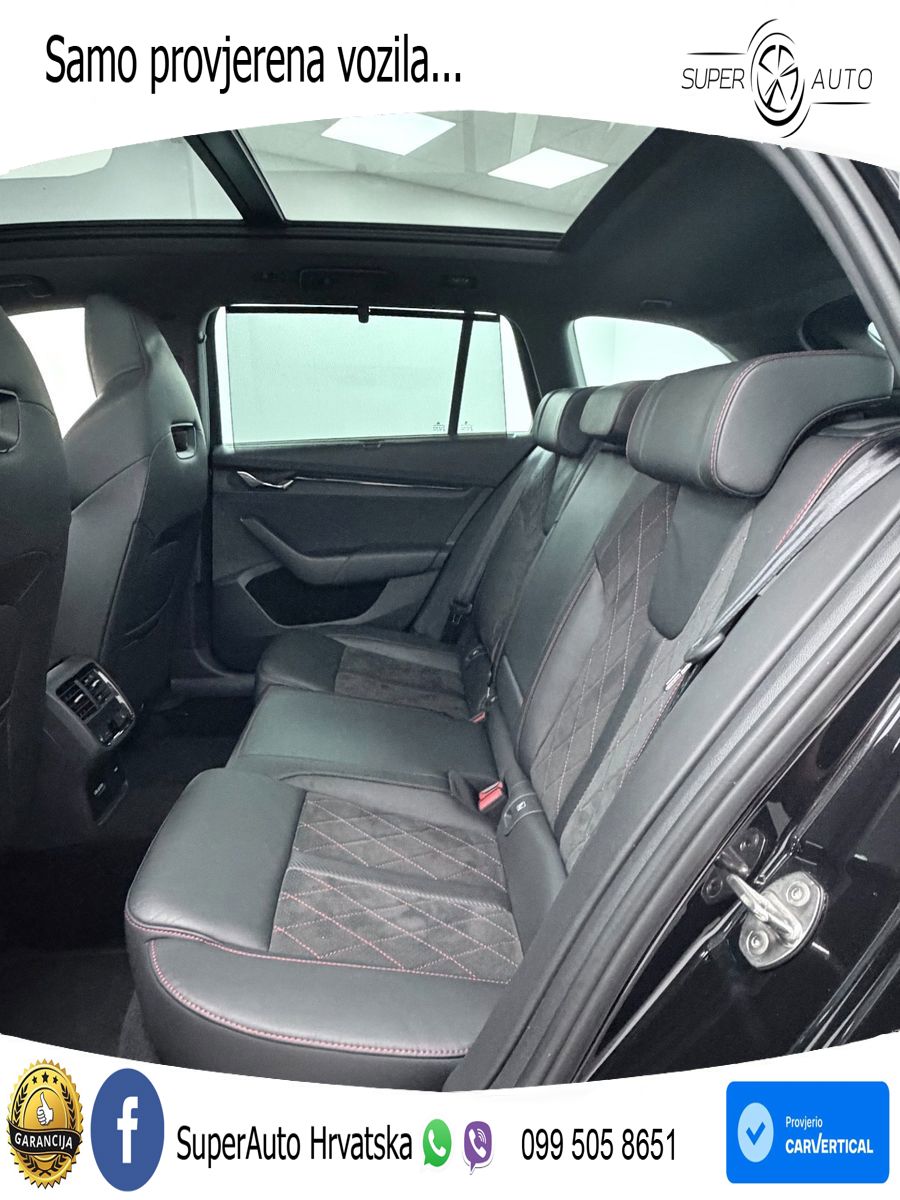 Škoda Octavia Combi RS 2.0 TDI (200 KS) 4x4 DSG LED+GR SJED+ACC