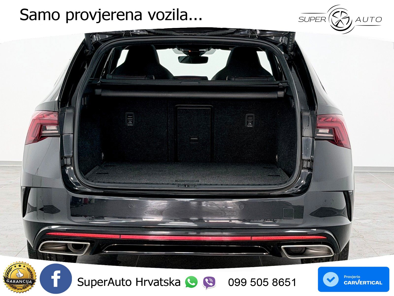 Škoda Octavia Combi RS 2.0 TDI (200 KS) 4x4 DSG LED+GR SJED+ACC