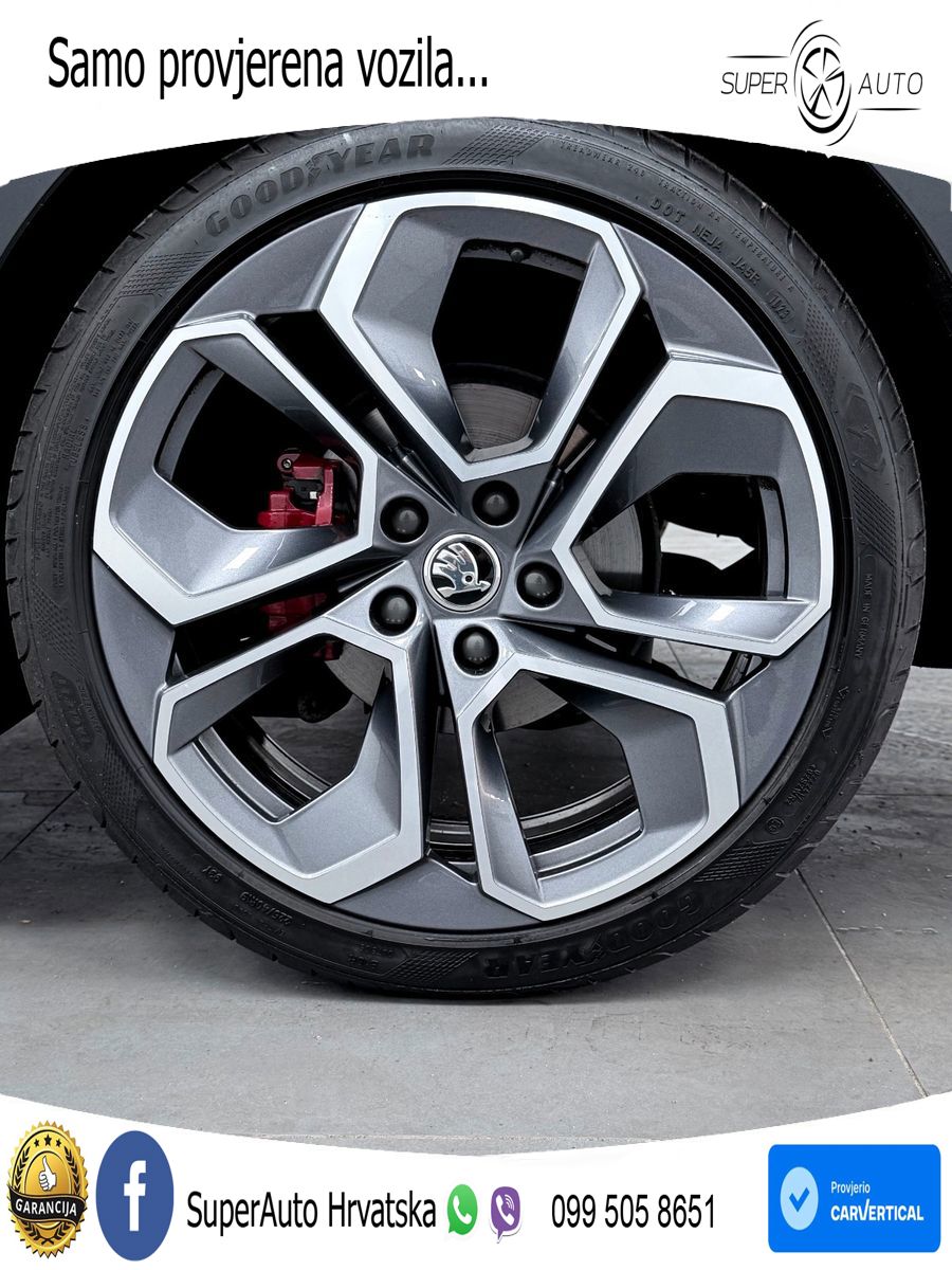 Škoda Octavia Combi RS 2.0 TDI (200 KS) 4x4 DSG LED+GR SJED+ACC