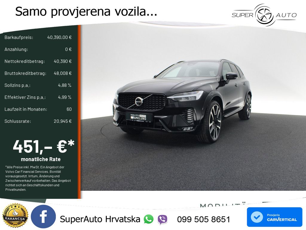 Volvo XC60 B4 Diesel AWD Geartronic LED+GR SJED+ACC