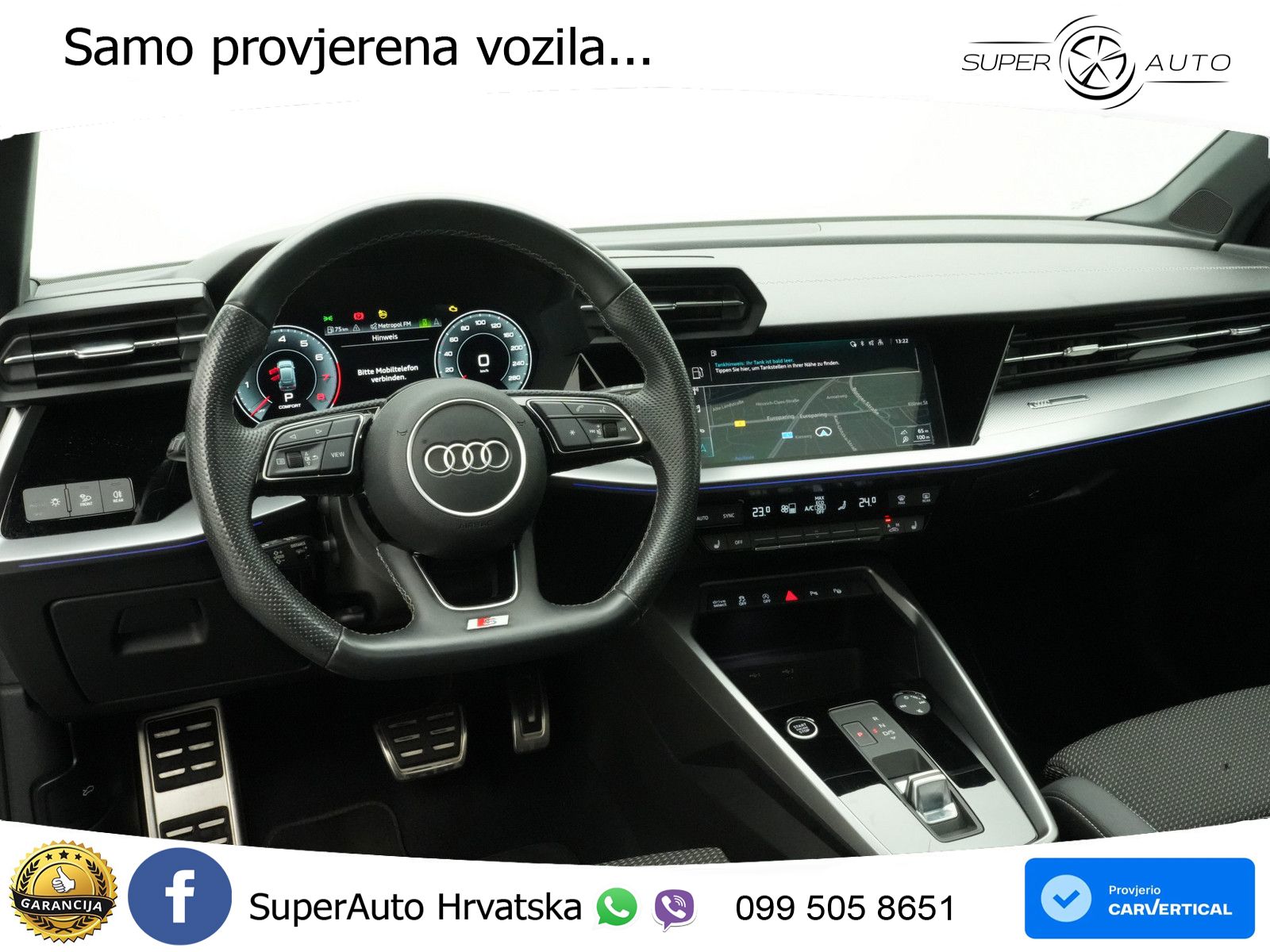 Audi A3 35 TFSI (150 KS) S tronic S line LED+GR SJED+ACC
