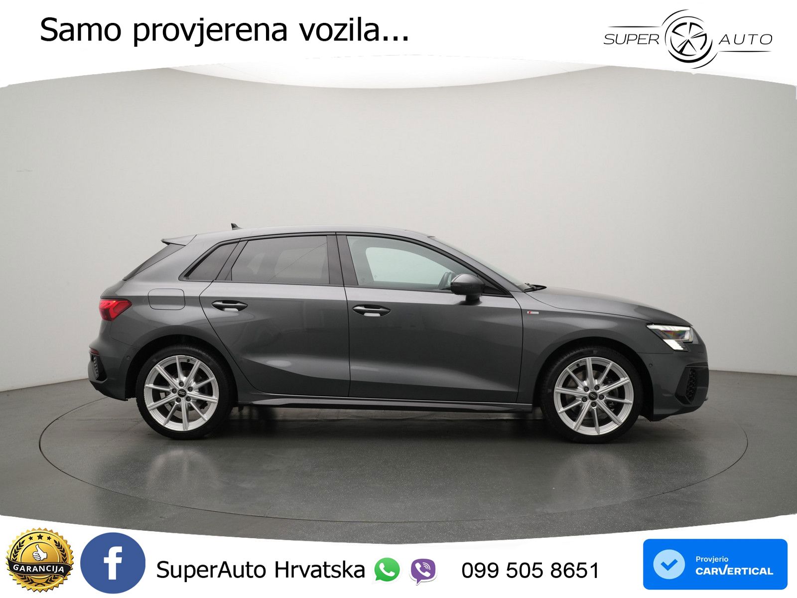 Audi A3 35 TFSI (150 KS) S tronic S line LED+GR SJED+ACC