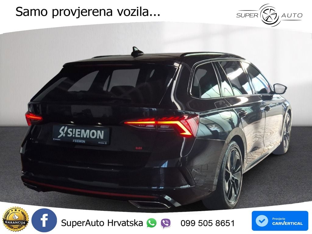 Škoda Octavia Combi RS 2.0 TDI (200 KS) DSG LED+GR SJED+ACC