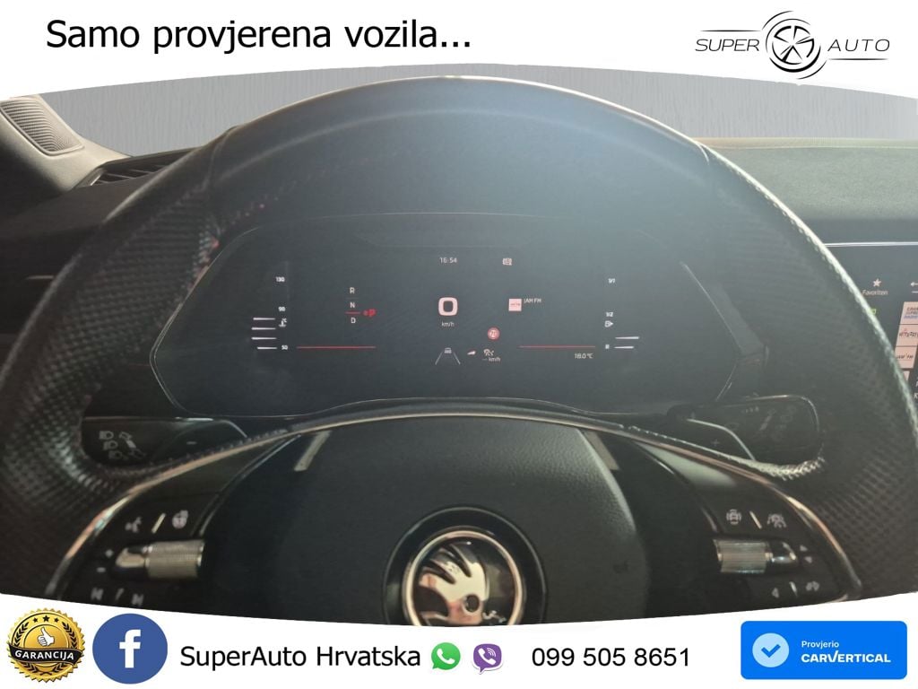 Škoda Octavia Combi RS 2.0 TDI (200 KS) DSG LED+GR SJED+ACC