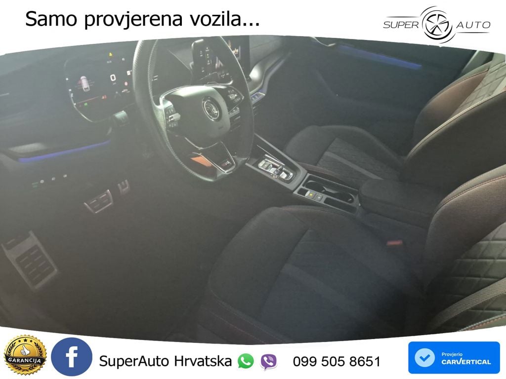 Škoda Octavia Combi RS 2.0 TDI (200 KS) DSG LED+GR SJED+ACC