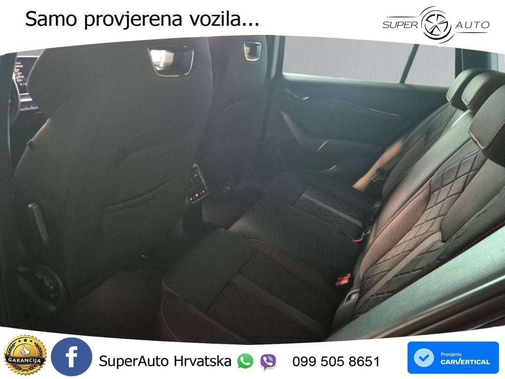 Škoda Octavia Combi RS 2.0 TDI (200 KS) DSG LED+GR SJED+ACC