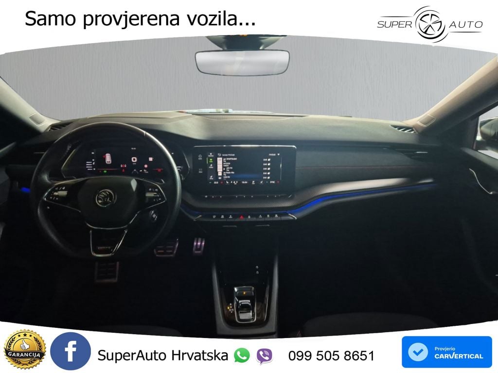 Škoda Octavia Combi RS 2.0 TDI (200 KS) DSG LED+GR SJED+ACC