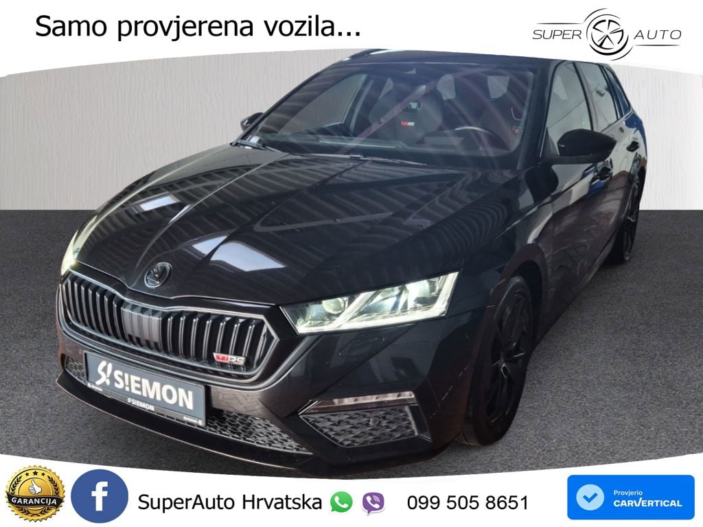Škoda Octavia Combi RS 2.0 TDI (200 KS) DSG LED+GR SJED+ACC