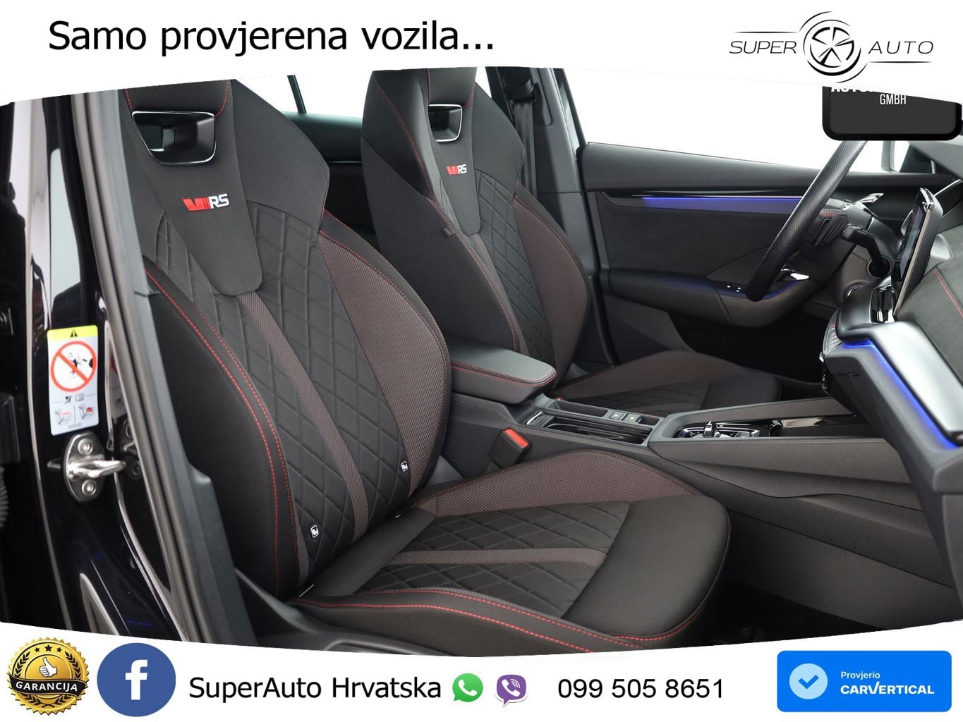 Škoda Octavia Combi RS 2.0 TDI (200 KS) DSG LED+GR SJED+ACC