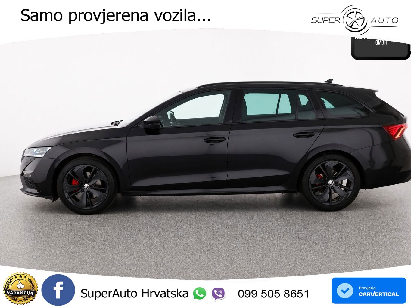 Škoda Octavia Combi RS 2.0 TDI (200 KS) DSG LED+GR SJED+ACC