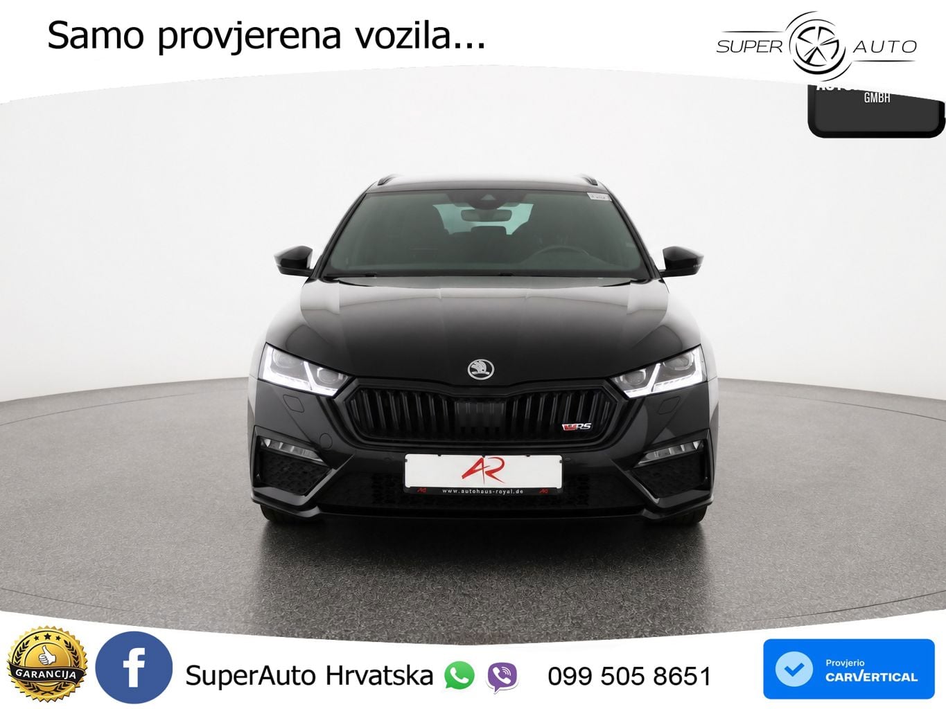 Škoda Octavia Combi RS 2.0 TDI (200 KS) DSG LED+GR SJED+ACC
