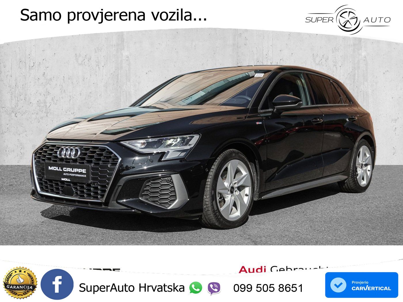 Audi A3 35 TDI (150 KS) S tronic S line