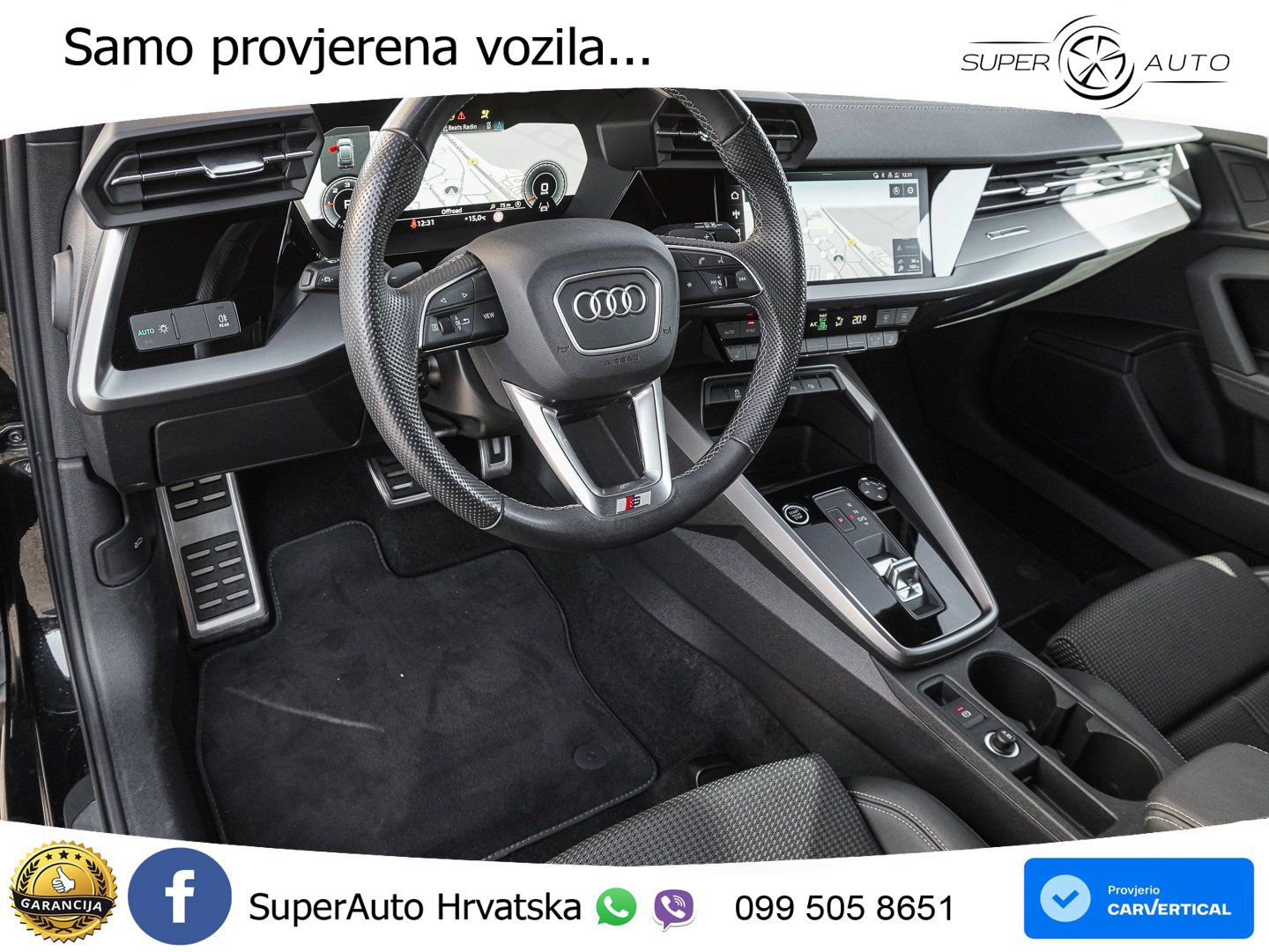 Audi A3 35 TDI (150 KS) S tronic S line