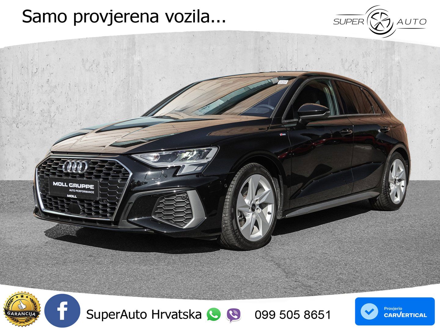 Audi A3 35 TDI (150 KS) S tronic S line
