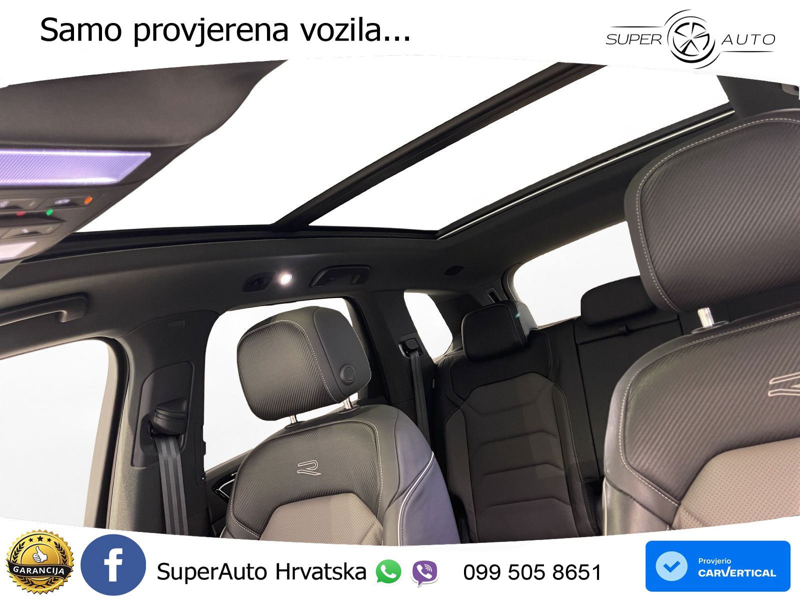 Volkswagen Touareg 3.0 V6 TDI (286 KS) 4MOTION Tiptronic R-Line ZRAČNI+ACC+GR SJED+KAM+PANO
