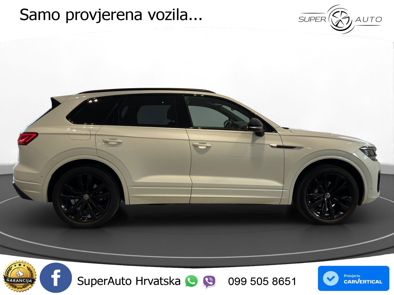 Volkswagen Touareg 3.0 V6 TDI (286 KS) 4MOTION Tiptronic R-Line ZRAČNI+ACC+GR SJED+KAM+PANO