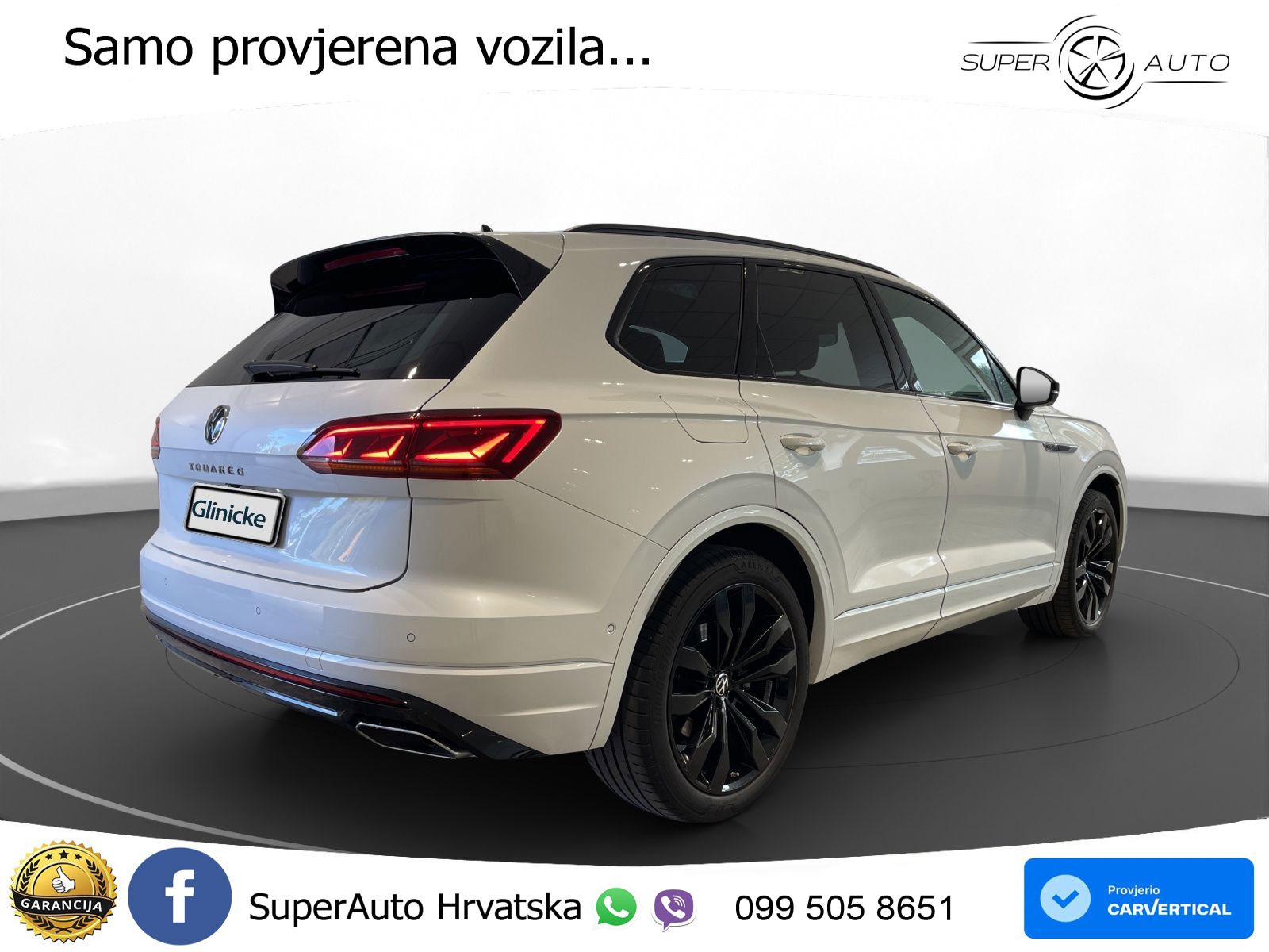 Volkswagen Touareg 3.0 V6 TDI (286 KS) 4MOTION Tiptronic R-Line ZRAČNI+ACC+GR SJED+KAM+PANO
