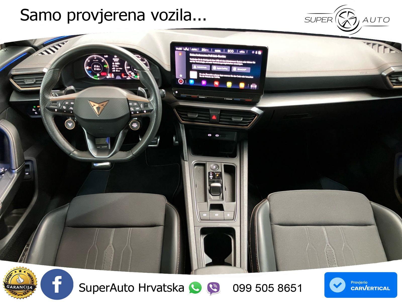 Cupra Formentor 1.4 TSI (245 KS) e-Hybrid DSG VZ LED+GR SJED+ACC
