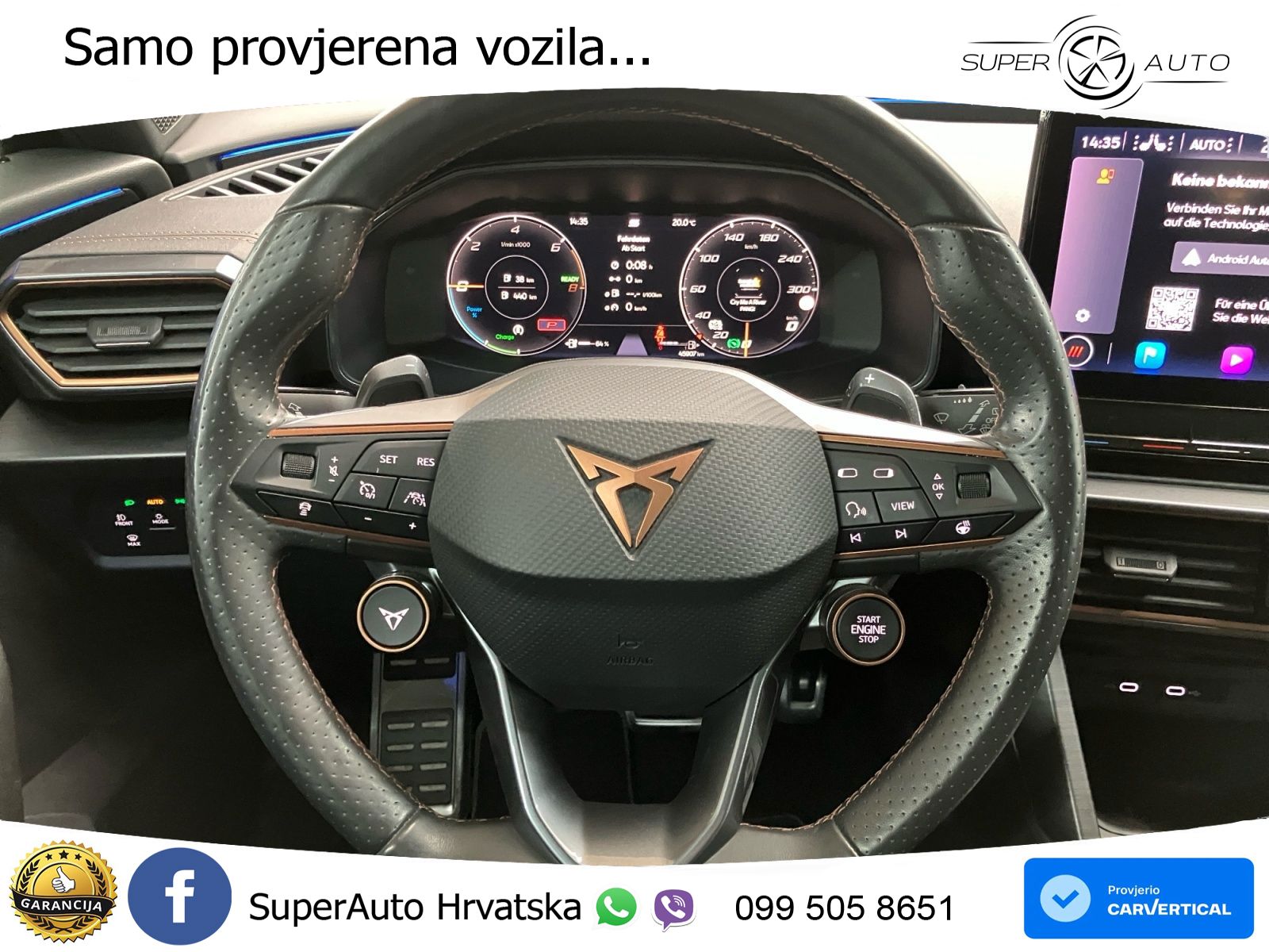Cupra Formentor 1.4 TSI (245 KS) e-Hybrid DSG VZ LED+GR SJED+ACC