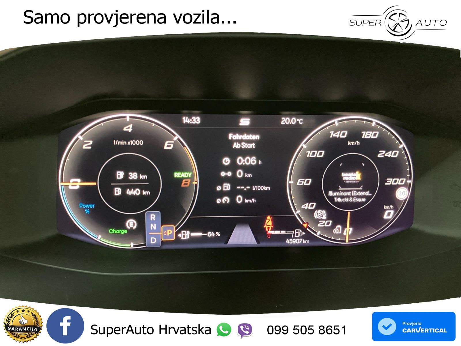 Cupra Formentor 1.4 TSI (245 KS) e-Hybrid DSG VZ LED+GR SJED+ACC