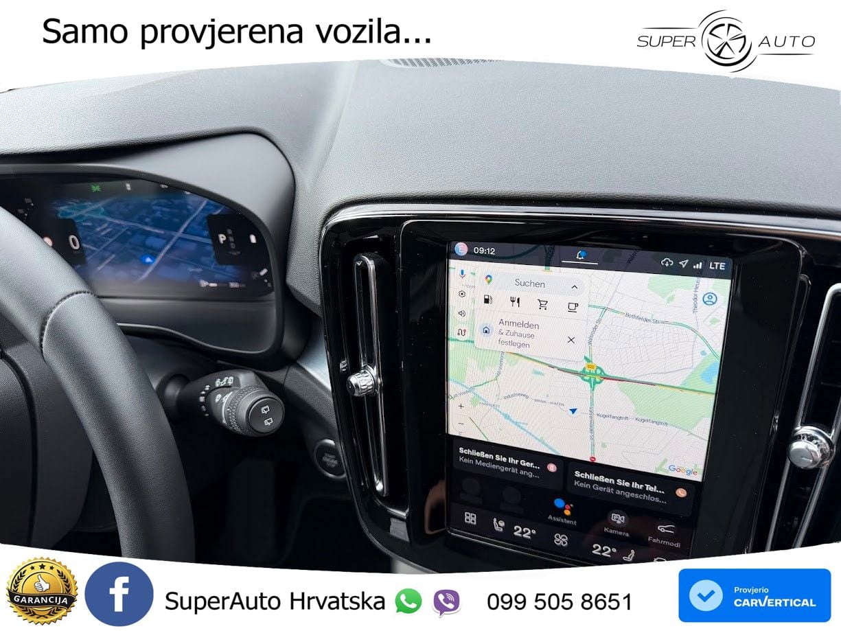 Volvo XC40 2.0 B3 163 KS Automatic LED+GR SJED+ACC