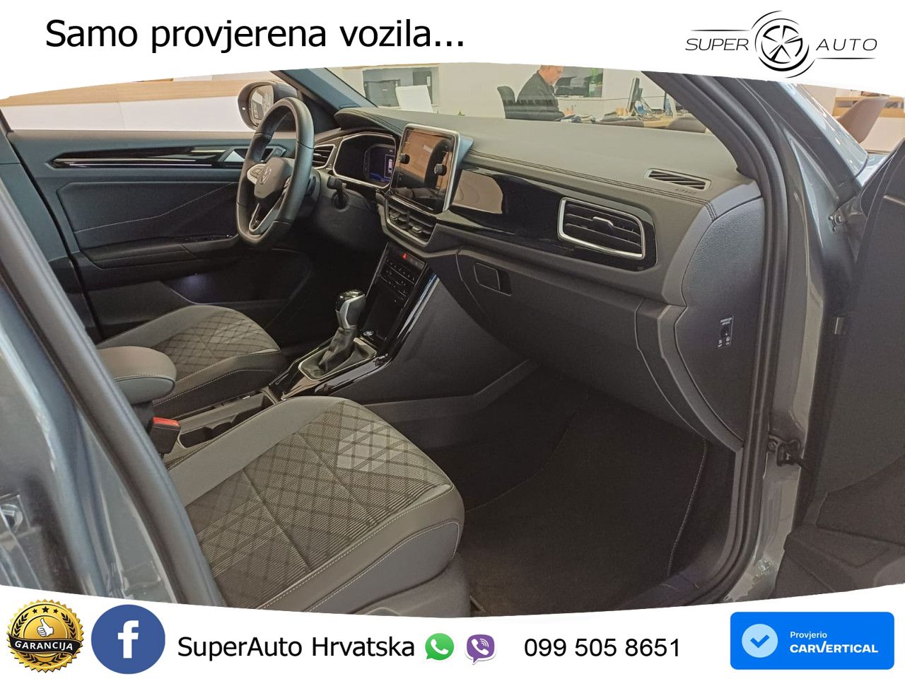 Volkswagen T-Roc 1.5 TSI (150 KS) DSG R-Line LED+GR SJED+ACC